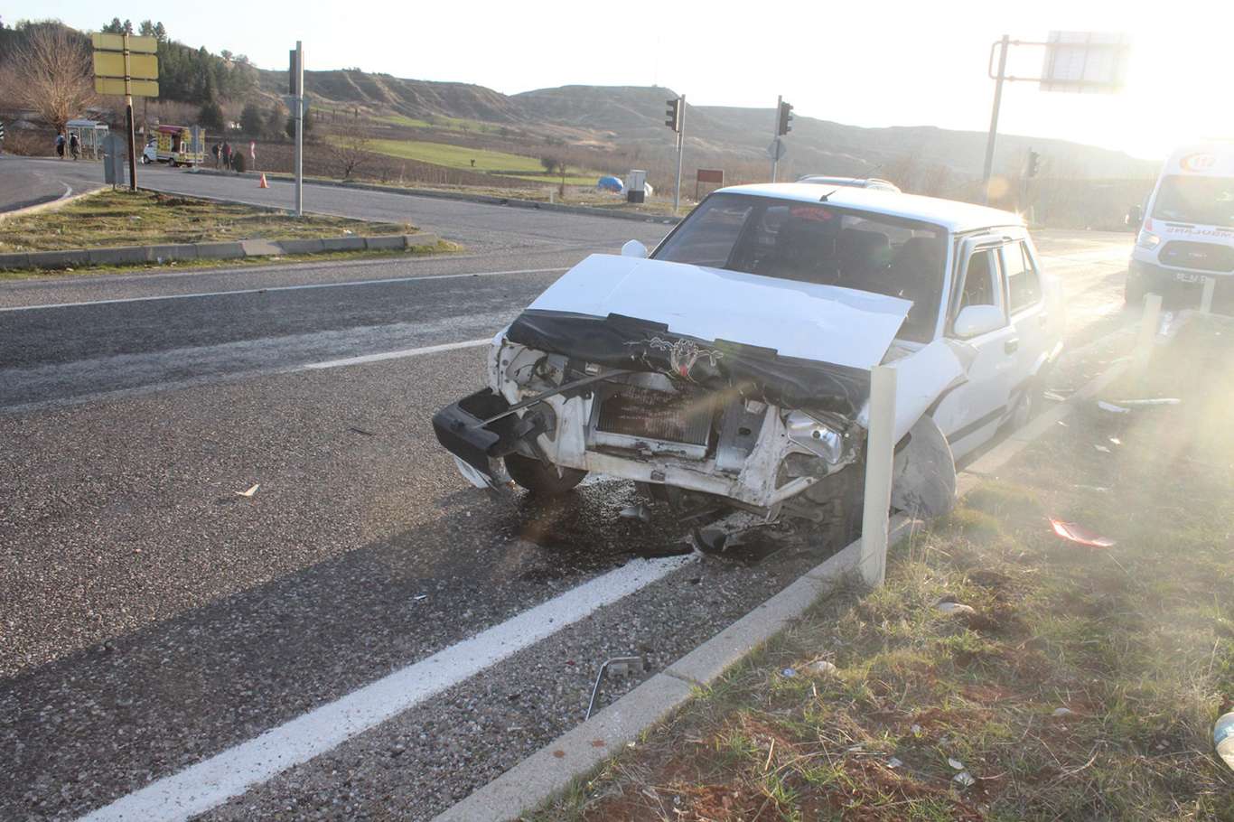 Adıyaman'da meydana gelen trafik kazasında 9 kişi yaralandı